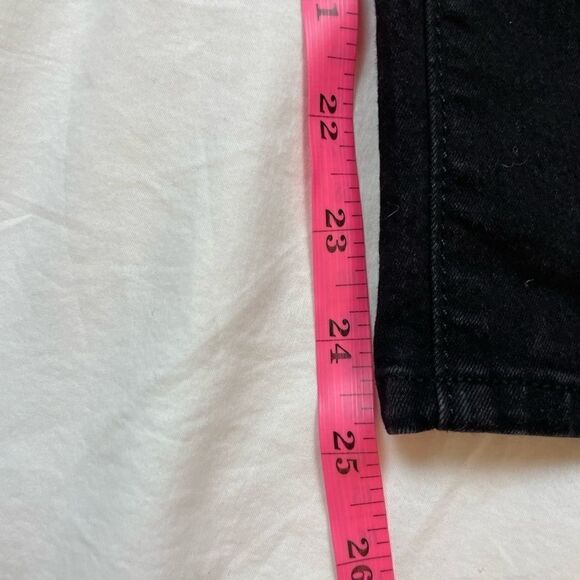 Made & Loved LOFT Skinny Jeans with Tie in Black, size 24 - VGUC - Picture 16 of 16